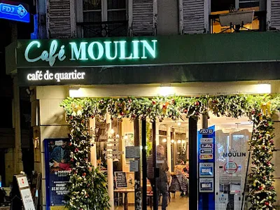 CAFÉ Moulin TABAC BRUNCH — cafés à Paris