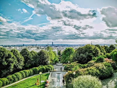 Parc de Belleville — attractions à Paris