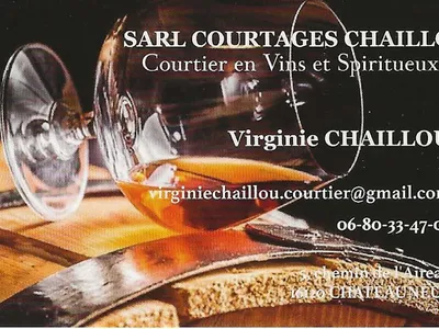 SARL COURTAGES CHAILLOU — Courtier en denrées alimentaires à Châteauneuf-sur-Charente