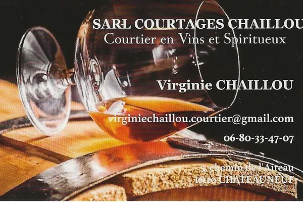 SARL COURTAGES CHAILLOU, Courtier en denrées alimentaires à Châteauneuf-sur-Charente — Cabinet